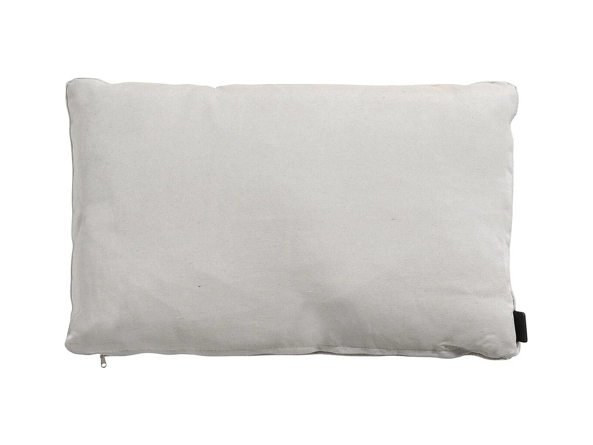 Coussin décoratif en lin Panama - Environ 40x60 cm - Lot de 4