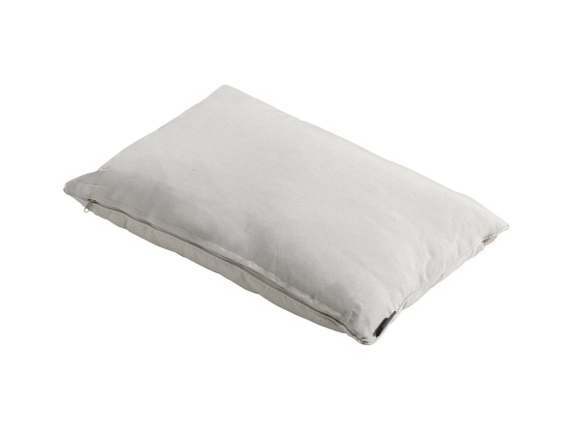 Coussin décoratif en lin Panama - Environ 40x60 cm - Lot de 4