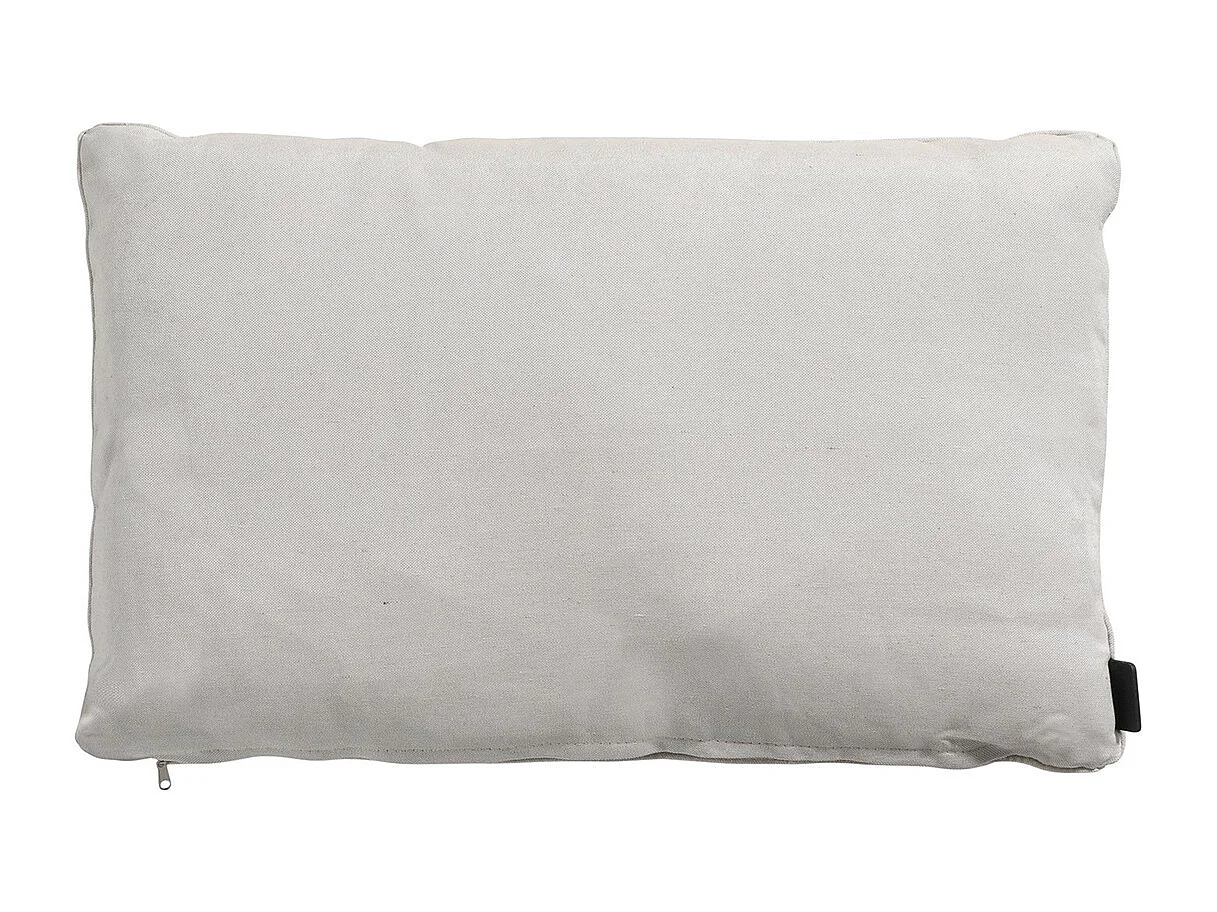 Coussin décoratif en lin Panama - Environ 40x60 cm - Lot de 4