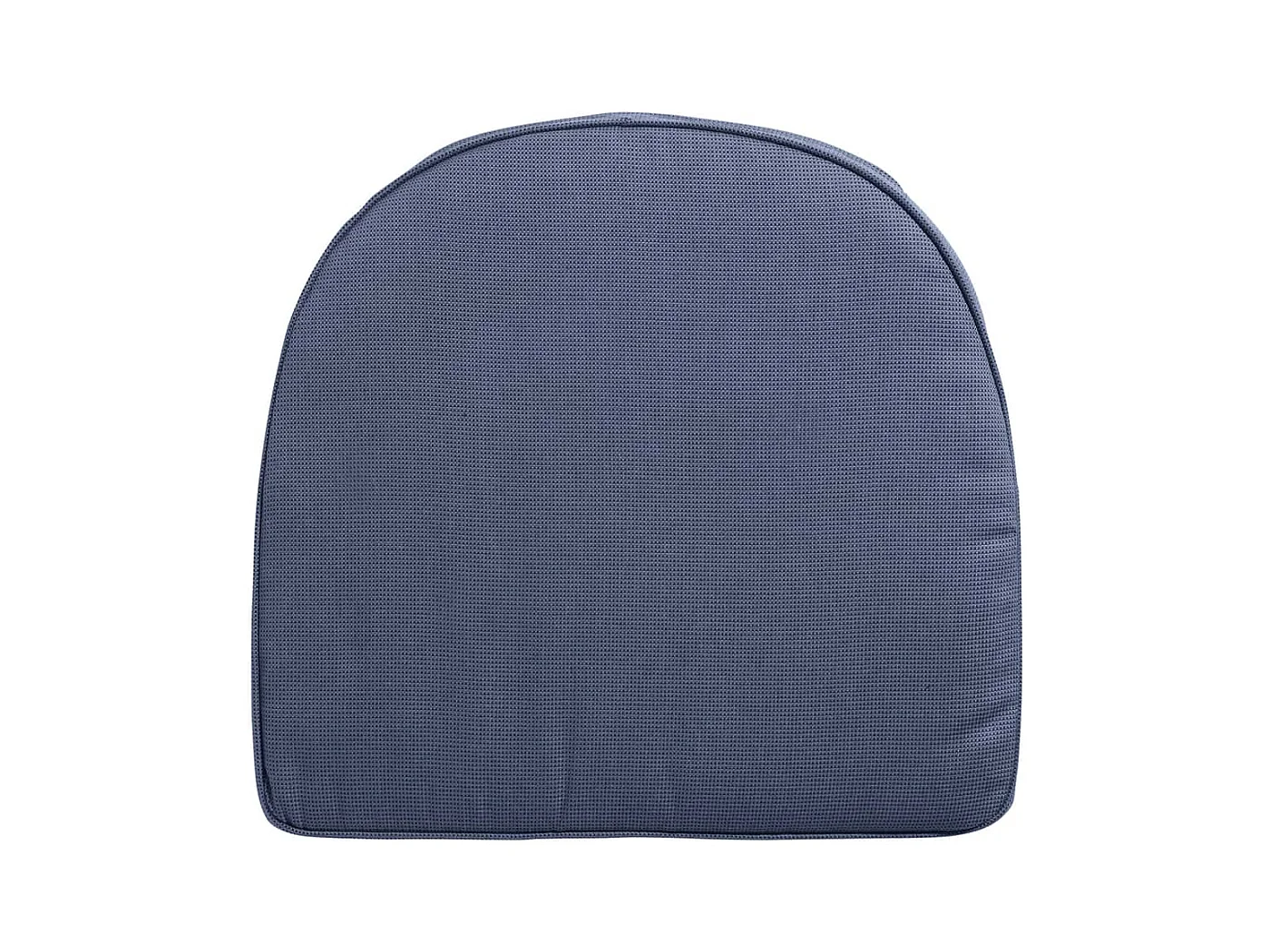 Coussin d'assise en osier York Panama bleu saphir - Dimensions approximatives : 48 x 48 cm - Lot de 4