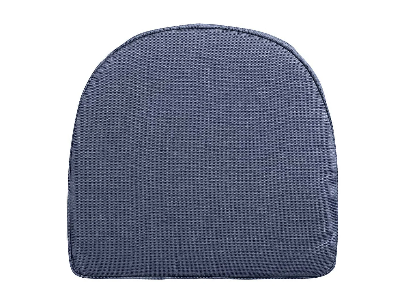 Coussin d'assise en osier York Panama bleu saphir - Dimensions approximatives : 48 x 48 cm - Lot de 4