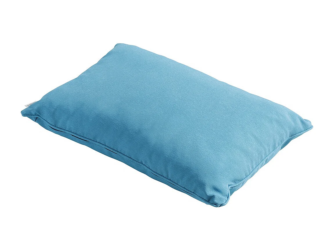 Coussin décoratif Panama aqua - Env. 40x60 cm - Lot de 4
