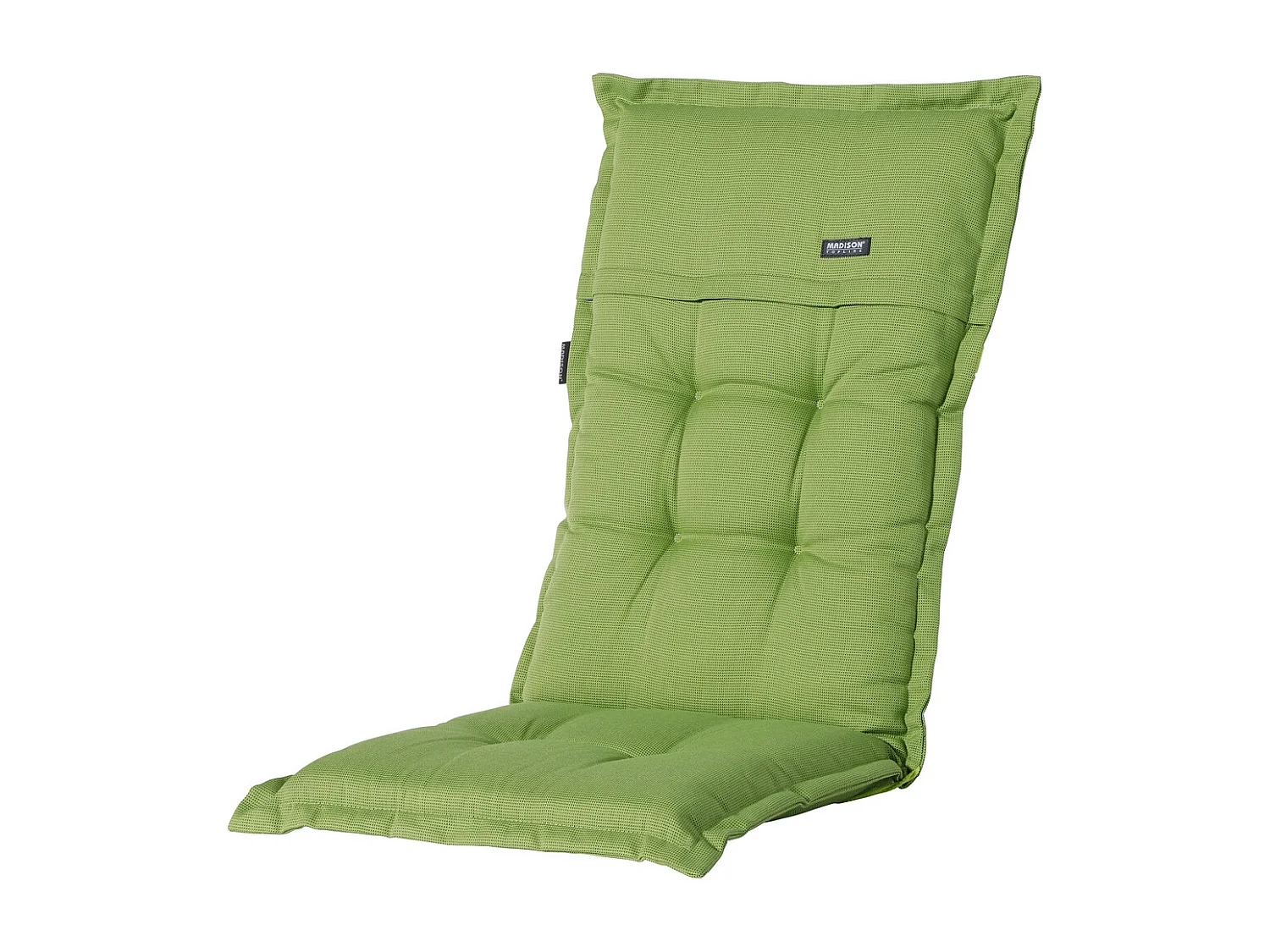 Gartenstuhlauflage High Back Rib limette - Ca. 123x50 cm - 4er Set