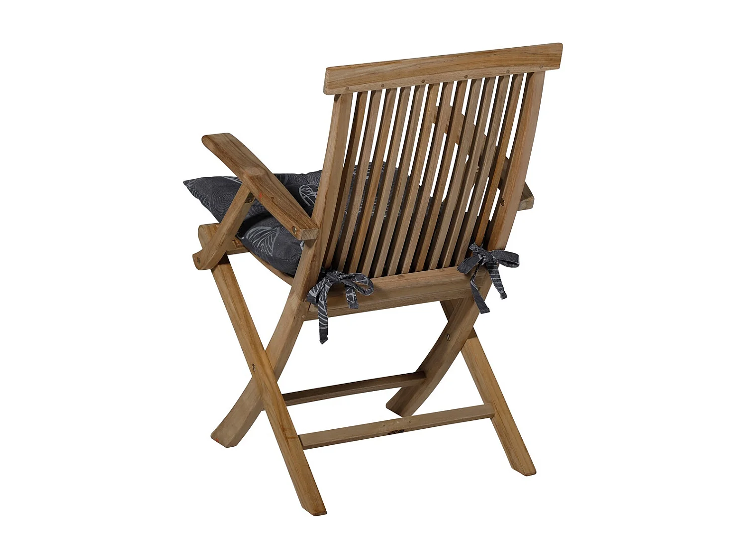 Sitzkissen Tuscany Circle grau - Ca. 46x46 cm - 4er Set