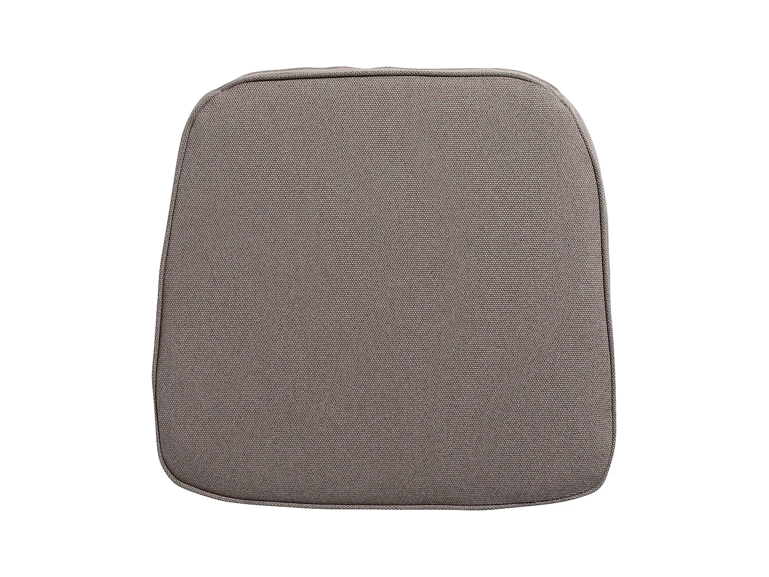 Coussin d'assise Wicker Manchester taupe - Env. 48x48 cm - Lot de 4