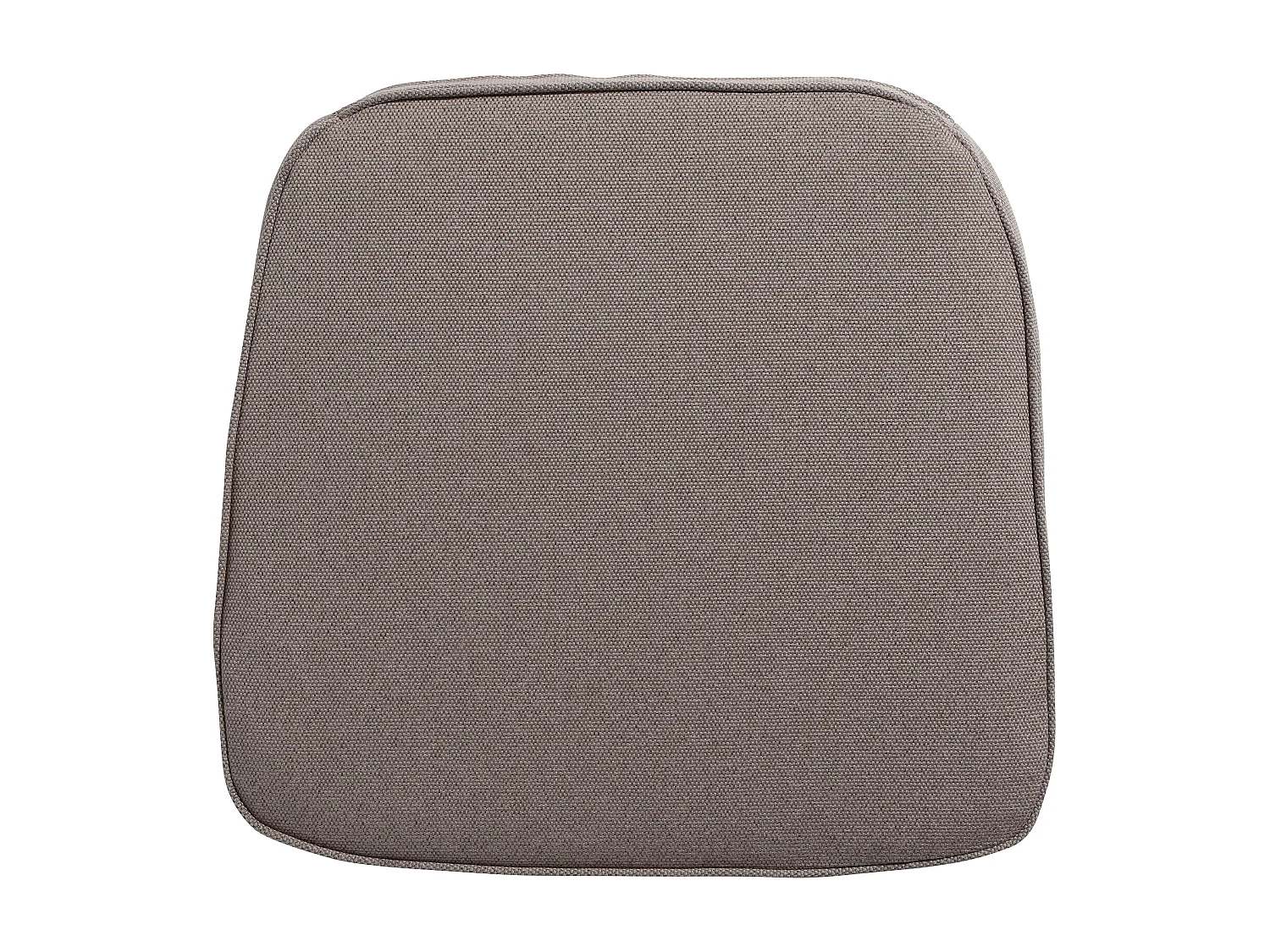 Coussin d'assise Wicker Manchester taupe - Env. 48x48 cm - Lot de 4