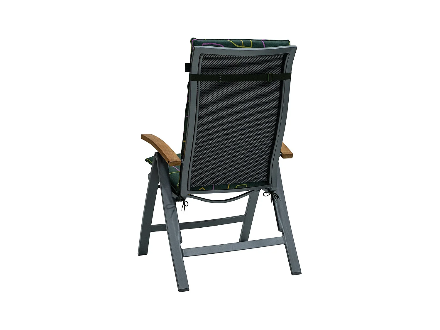 Gartenstuhlauflage High Back Joah grün - Ca. 120x50 cm - 4er Set
