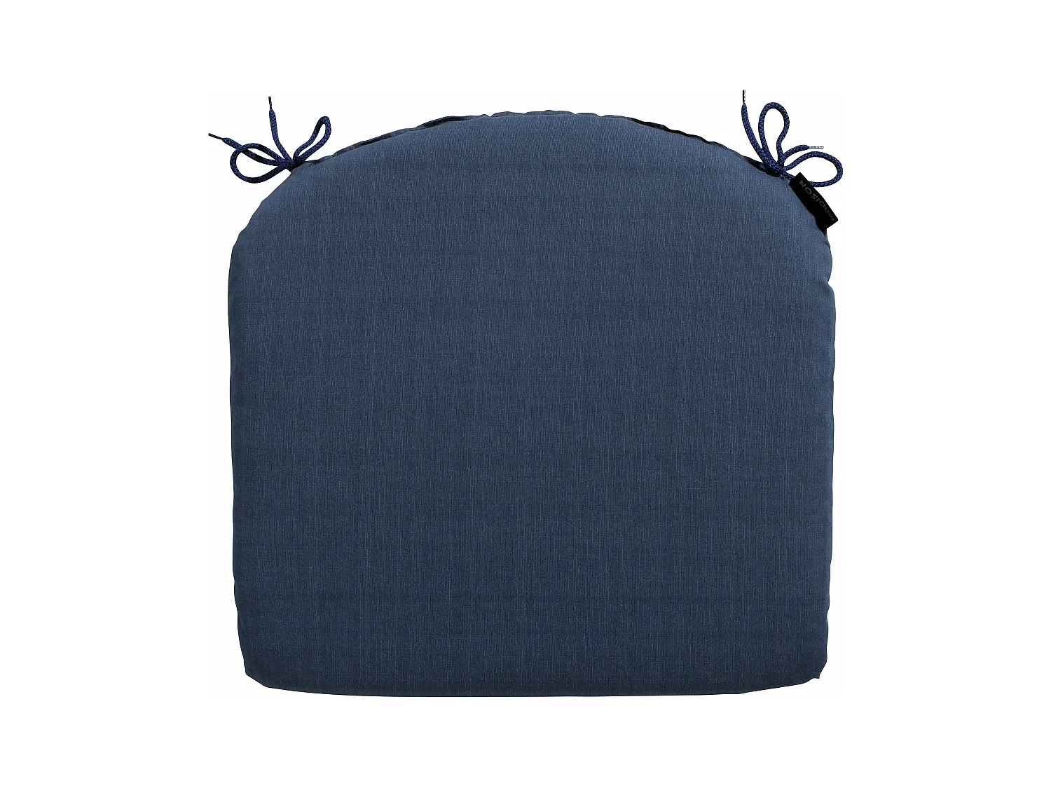 Coussin d'assise Basic cobalt - Environ 46x48 cm - Lot de 4