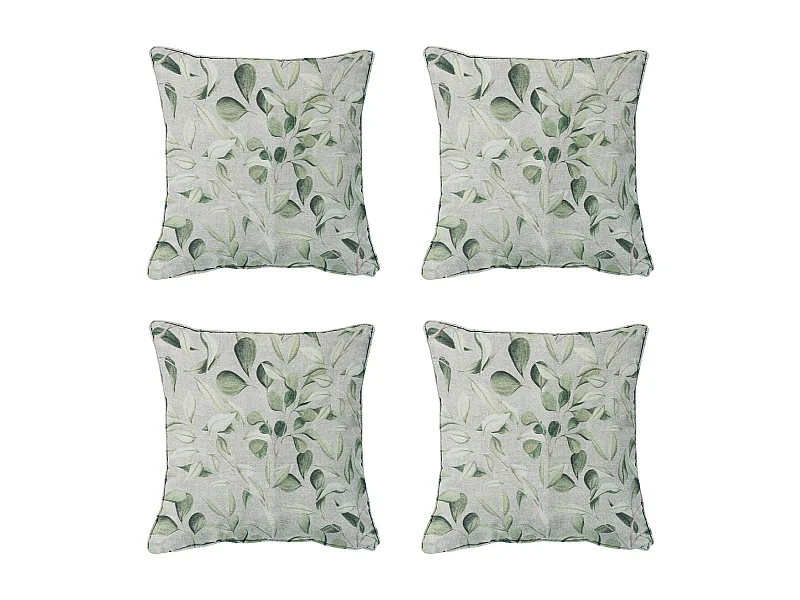 Coussin décoratif Diez - Env. 50x50 cm - Lot de 4