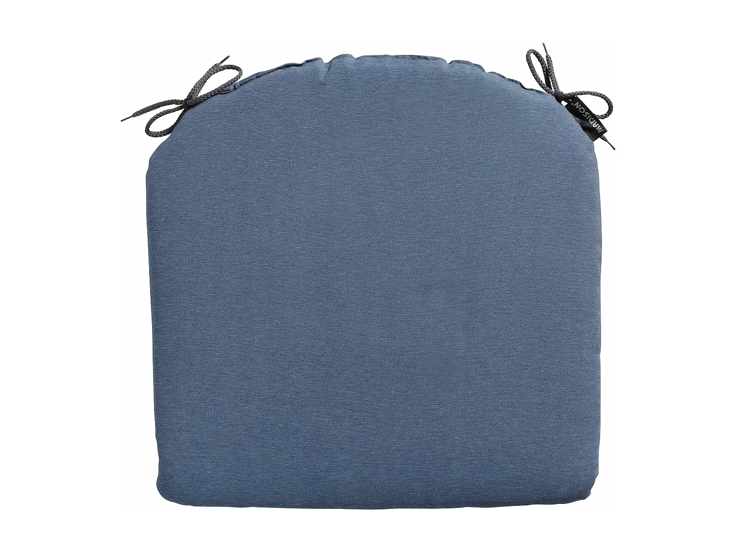 Coussin d'assise Panama bleu saphir - Env. 46x48 cm - Lot de 4