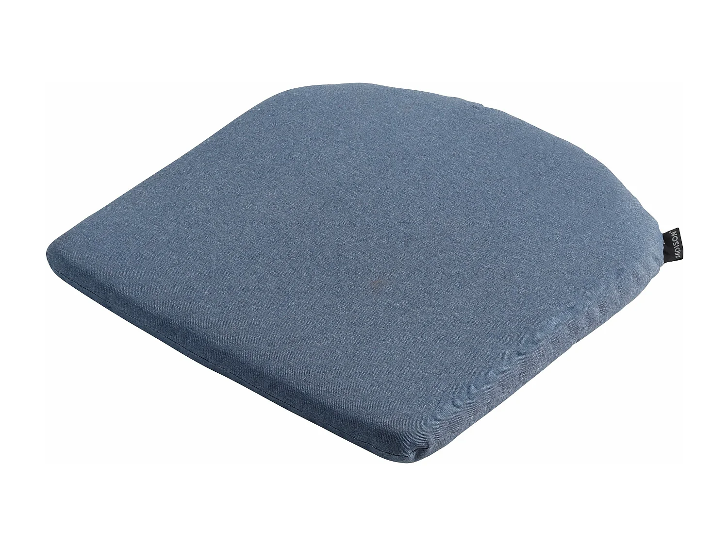 Coussin d'assise Panama bleu saphir - Env. 46x48 cm - Lot de 4