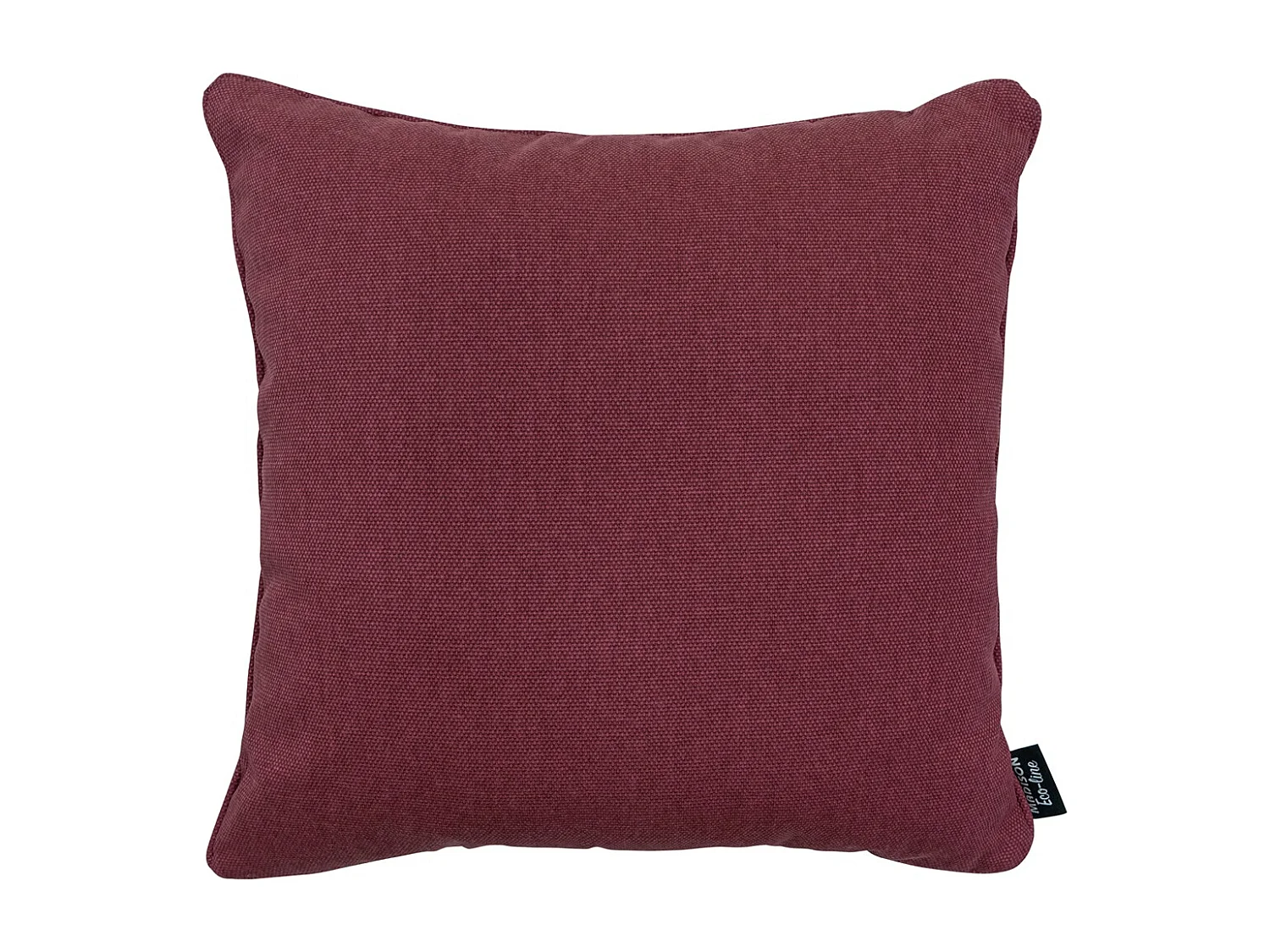 Coussin décoratif Bordeaux toile éco+ - Env. 50x50 cm - Lot de 4