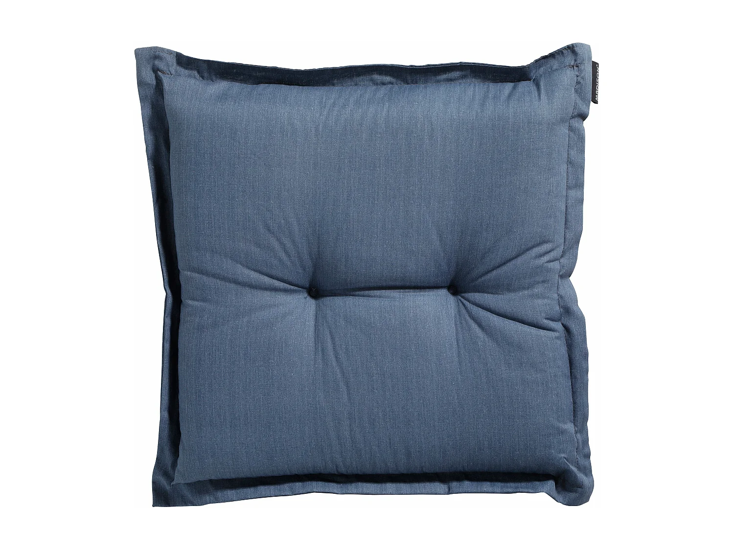 Coussin d'assise Basic cobalt - Environ 50x50 cm - Lot de 4