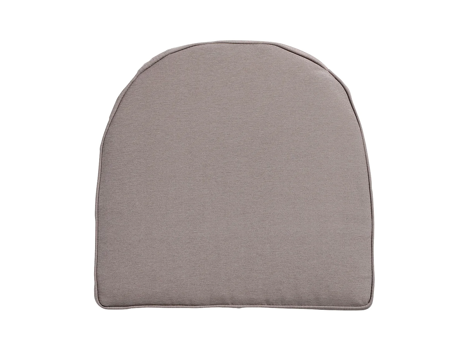 Coussin d'assise Wicker York Panama taupe - Env. 48x48 cm - Lot de 4