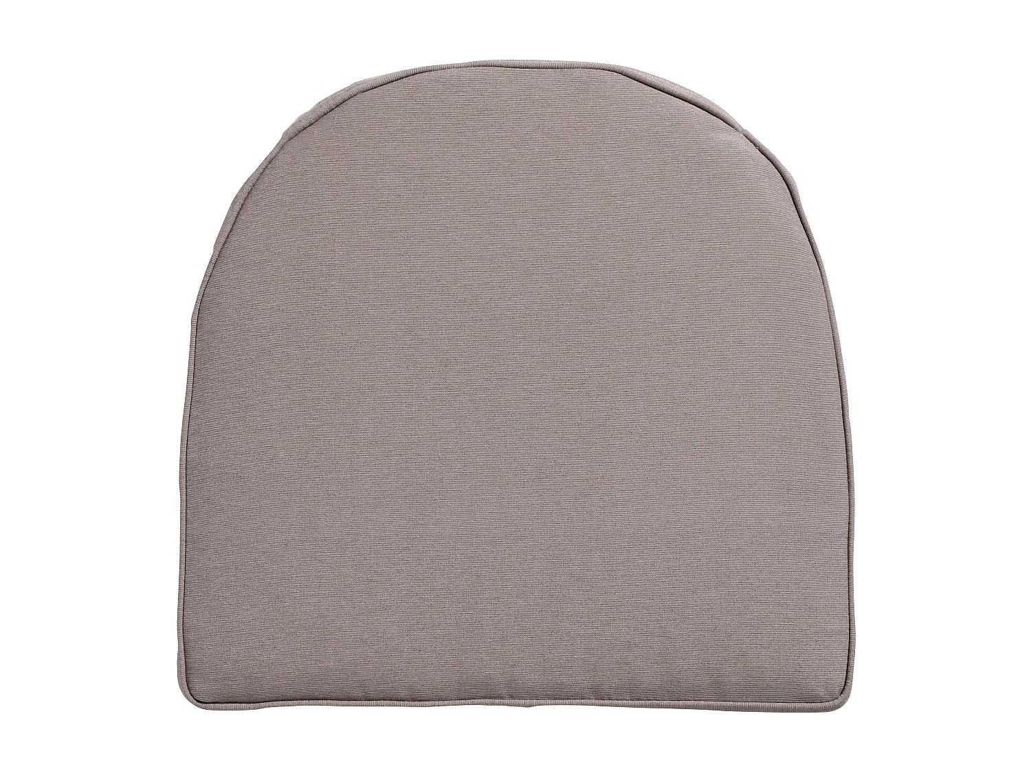 Coussin d'assise Wicker York Panama taupe - Env. 48x48 cm - Lot de 4