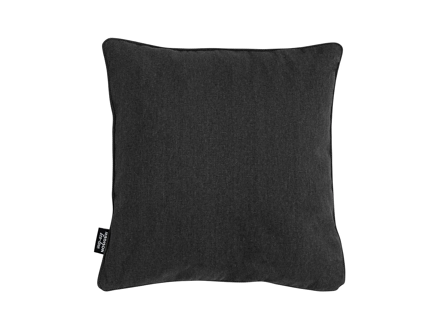 Coussin décoratif Toile noire éco+ - Environ 50x50 cm - Lot de 4