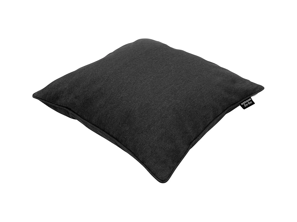 Coussin décoratif Toile noire éco+ - Environ 50x50 cm - Lot de 4