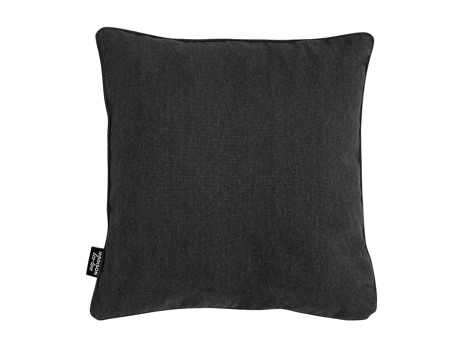 Coussin décoratif Toile noire éco+ - Environ 50x50 cm - Lot de 4