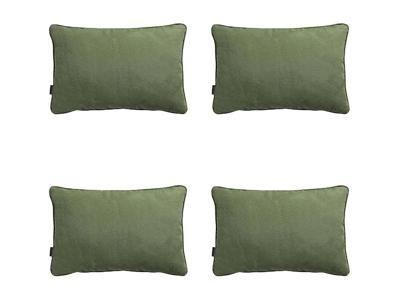 Sierkussen Panama green - Ca. 40x60 cm - Set van 4
