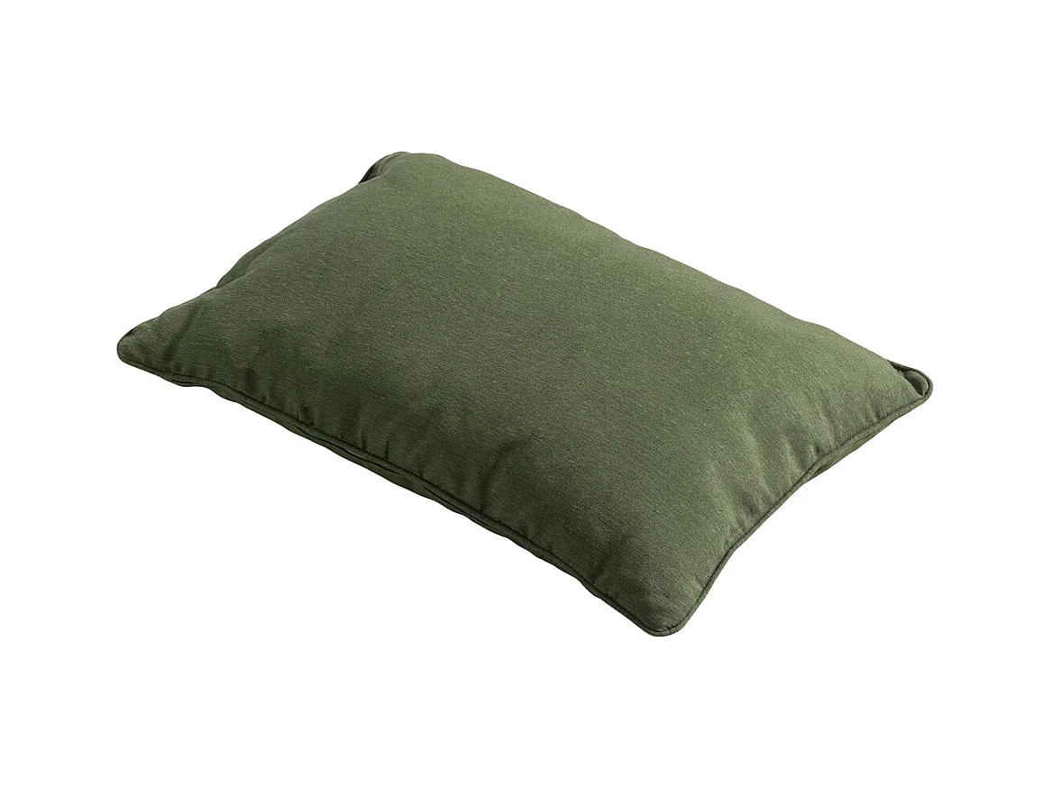 Coussin décoratif Panama vert - Env. 40x60 cm - Lot de 4