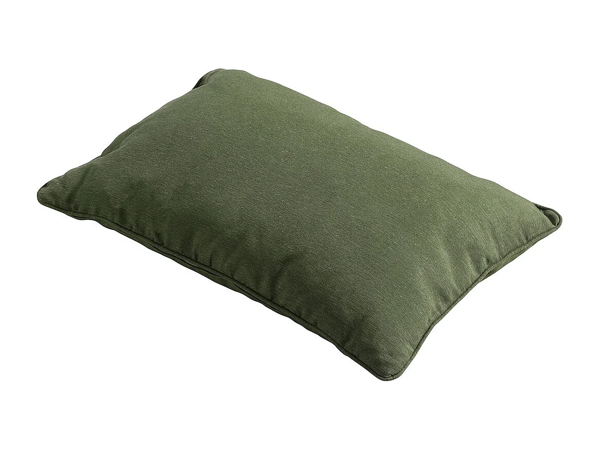 Coussin décoratif Panama vert - Env. 40x60 cm - Lot de 4