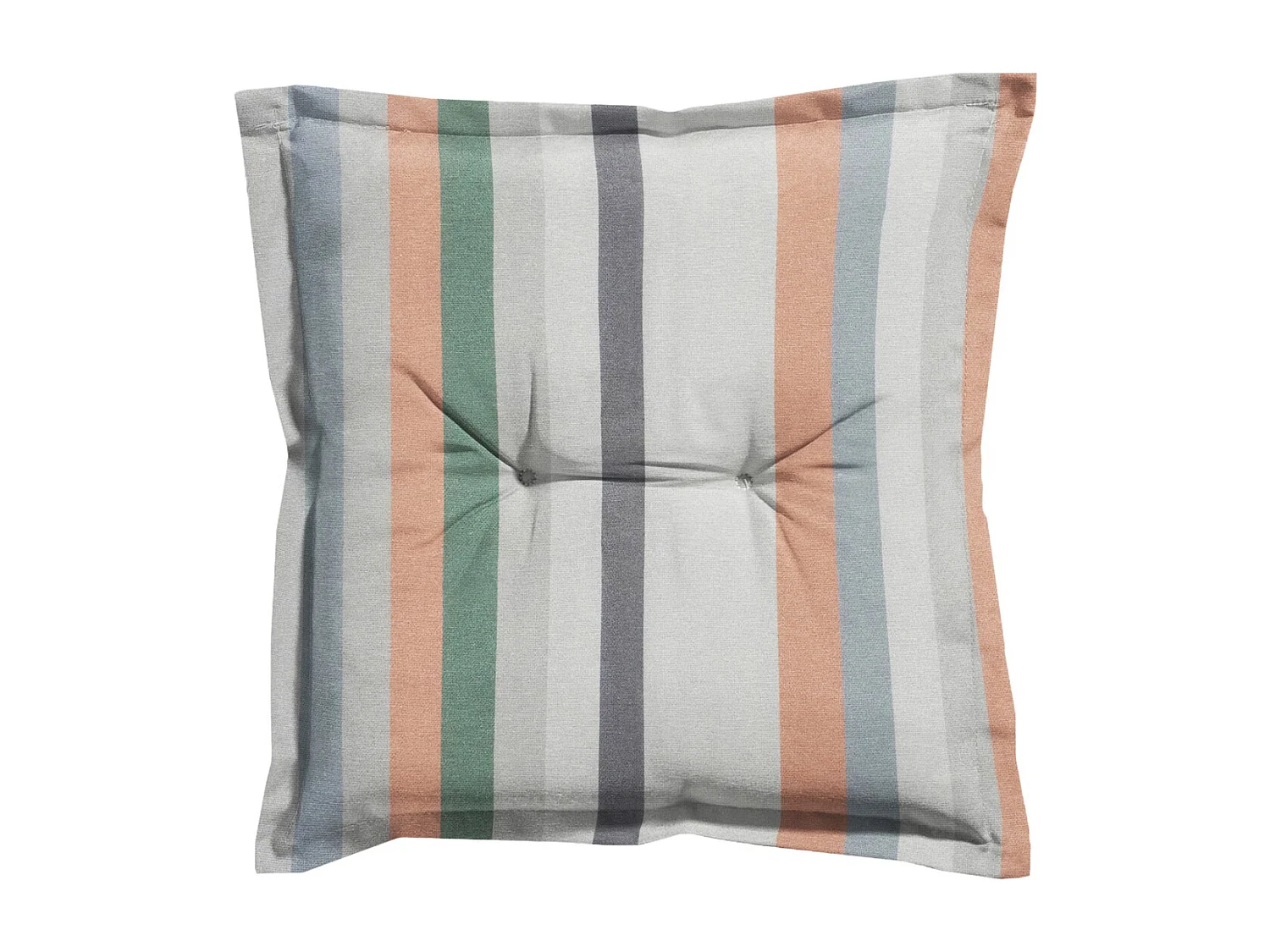 Coussins d'assise Righe salmone - Environ 50x50 cm - Lot de 4