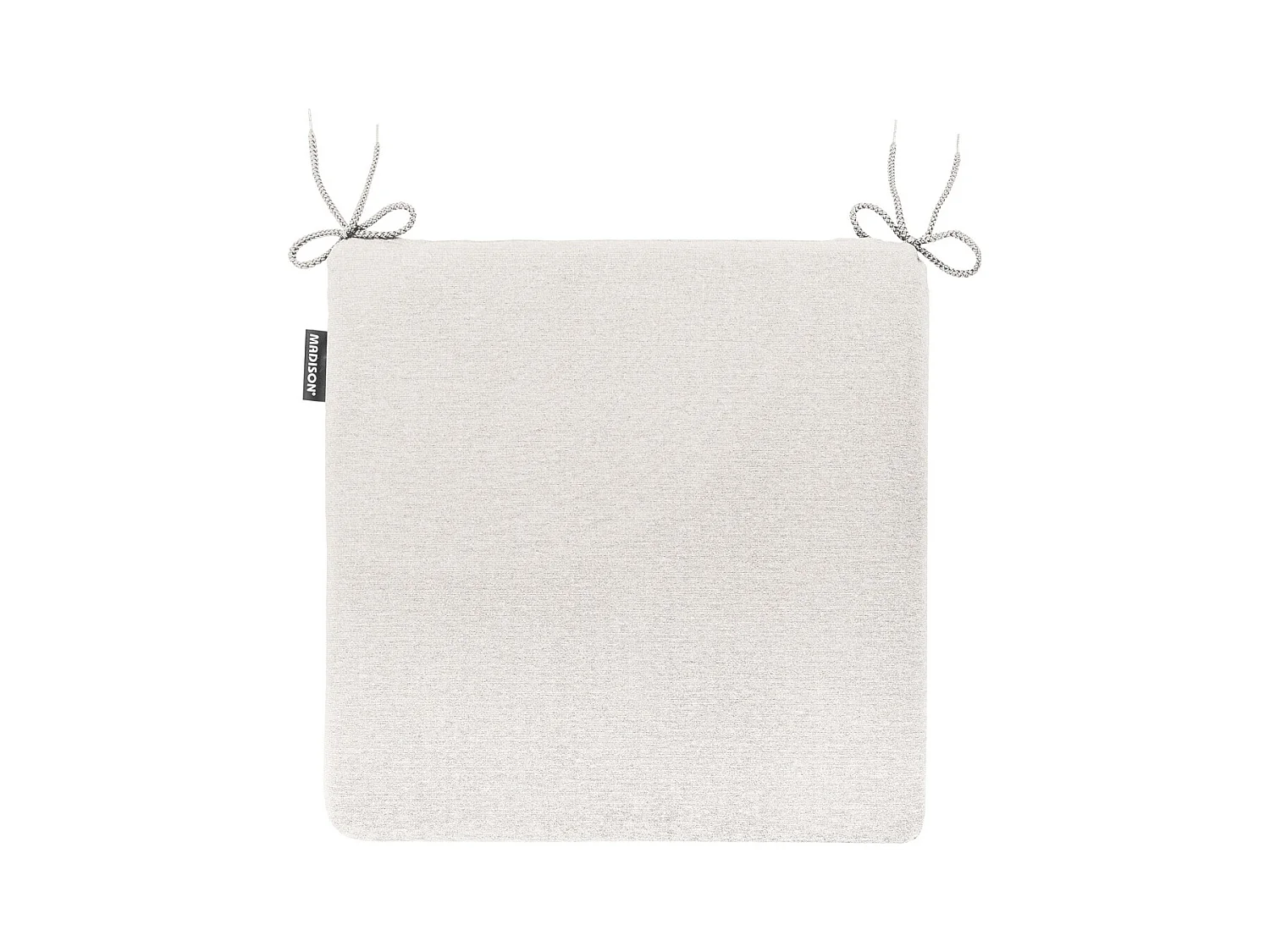 Coussin d'assise Naples sable - Environ 40x40 cm - Lot de 4