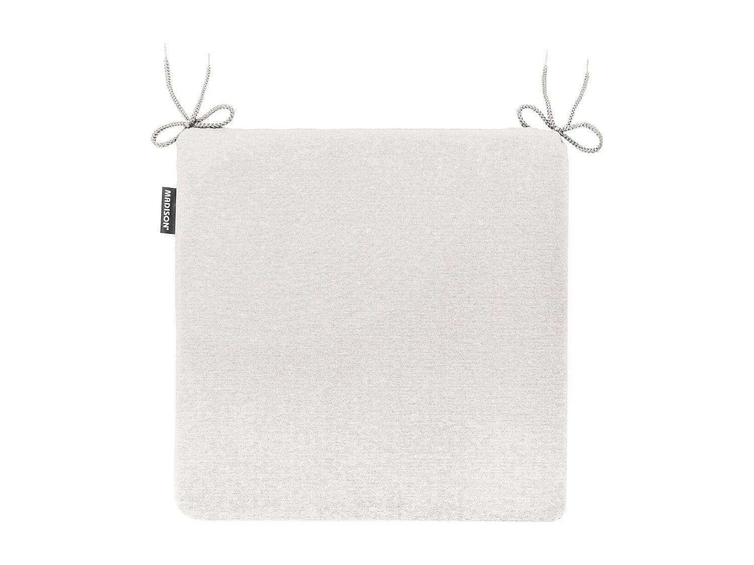 Coussin d'assise Naples sable - Environ 40x40 cm - Lot de 4