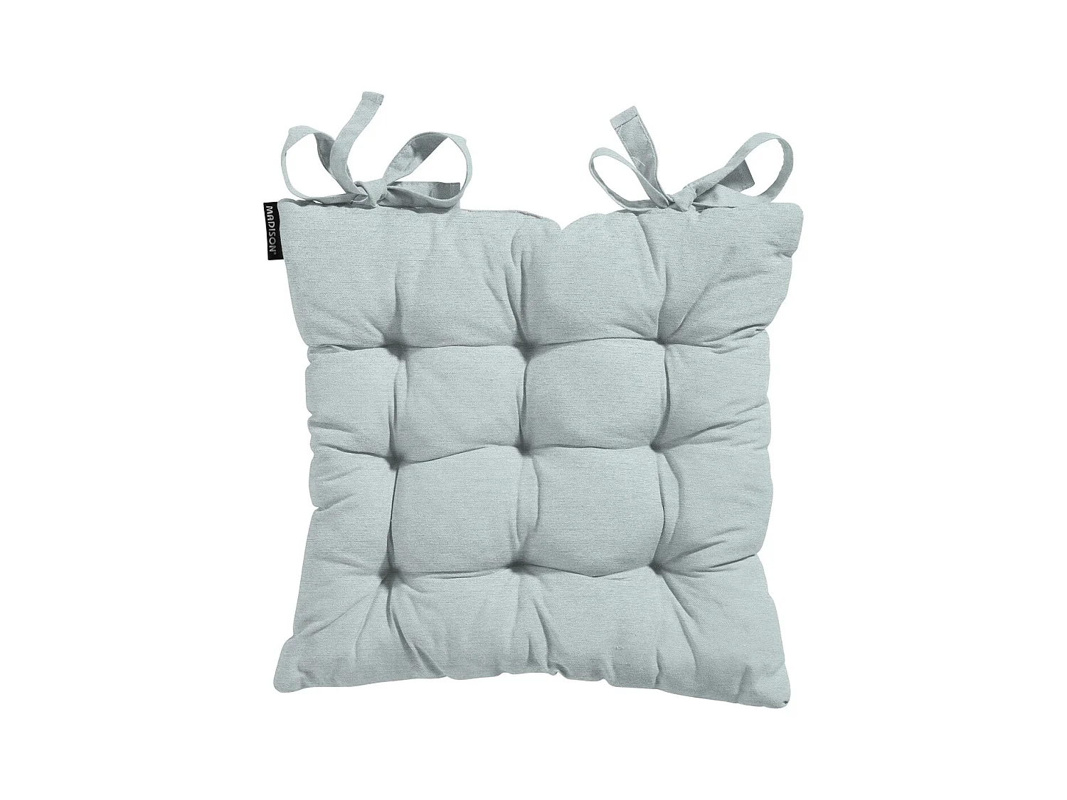 Coussin d'assise Toscane Naples azur - Env. 46x46 cm - Lot de 4