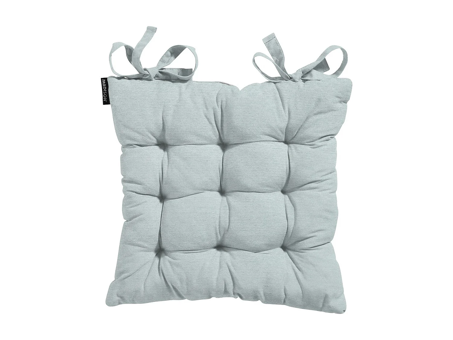 Coussin d'assise Toscane Naples azur - Env. 46x46 cm - Lot de 4