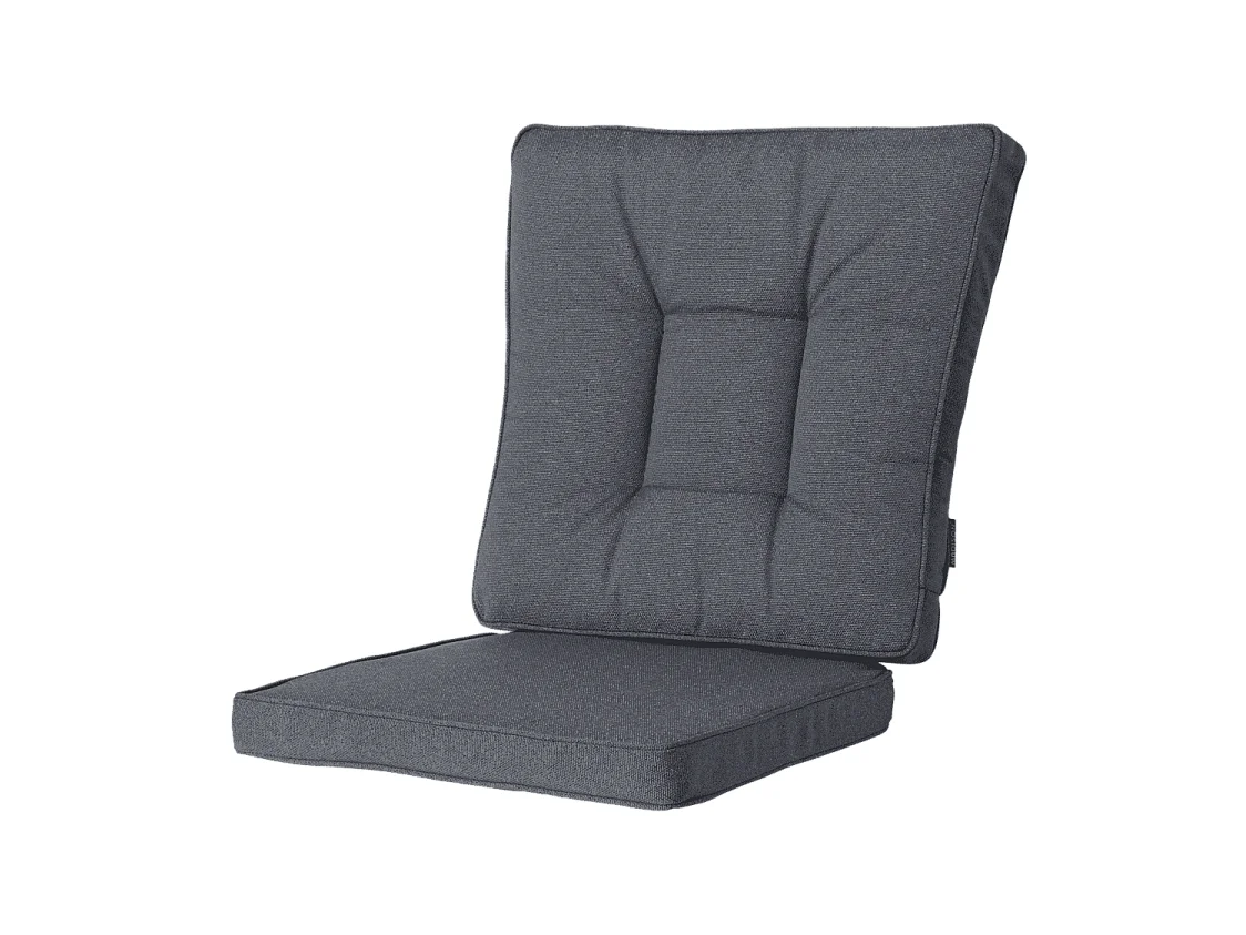 Wicker Dining Set Outdoor Manchester grey - Ca. 95x46 cm