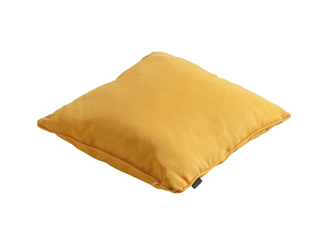 Coussin décoratif Panama doré brillant - Env. 45x45 cm - Lot de 4