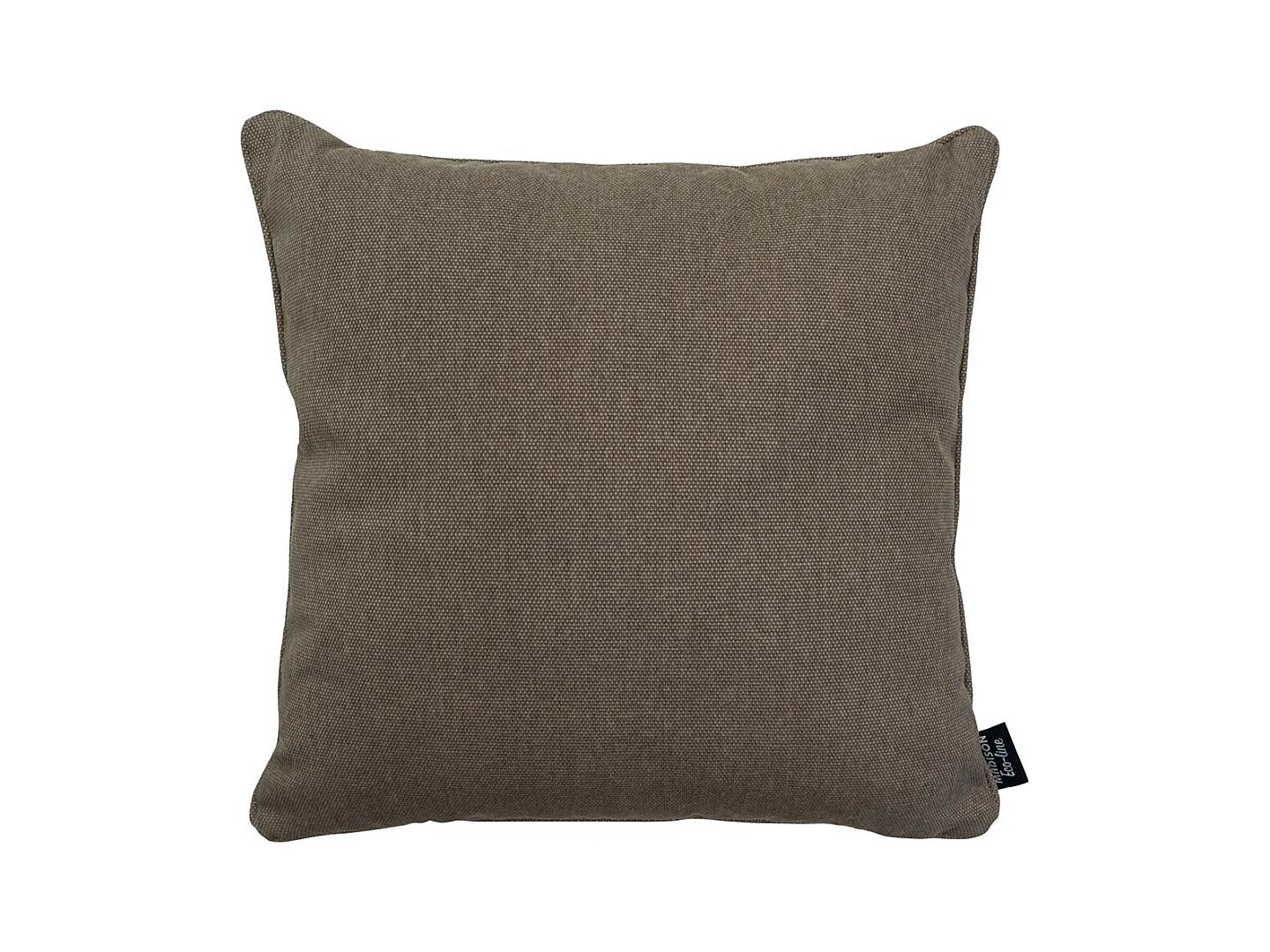 Coussin décoratif en toile taupe éco+ - Env. 50x50 cm - Lot de 4