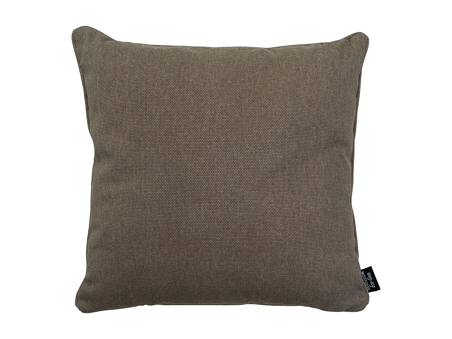 Coussin décoratif en toile taupe éco+ - Env. 50x50 cm - Lot de 4