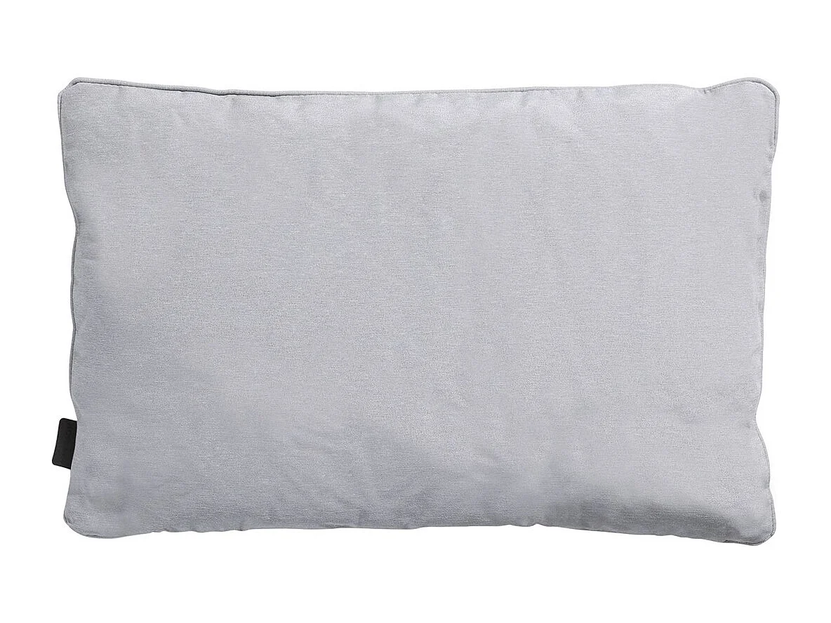 Coussin décoratif Panama gris clair - Env. 40x60 cm - Lot de 4