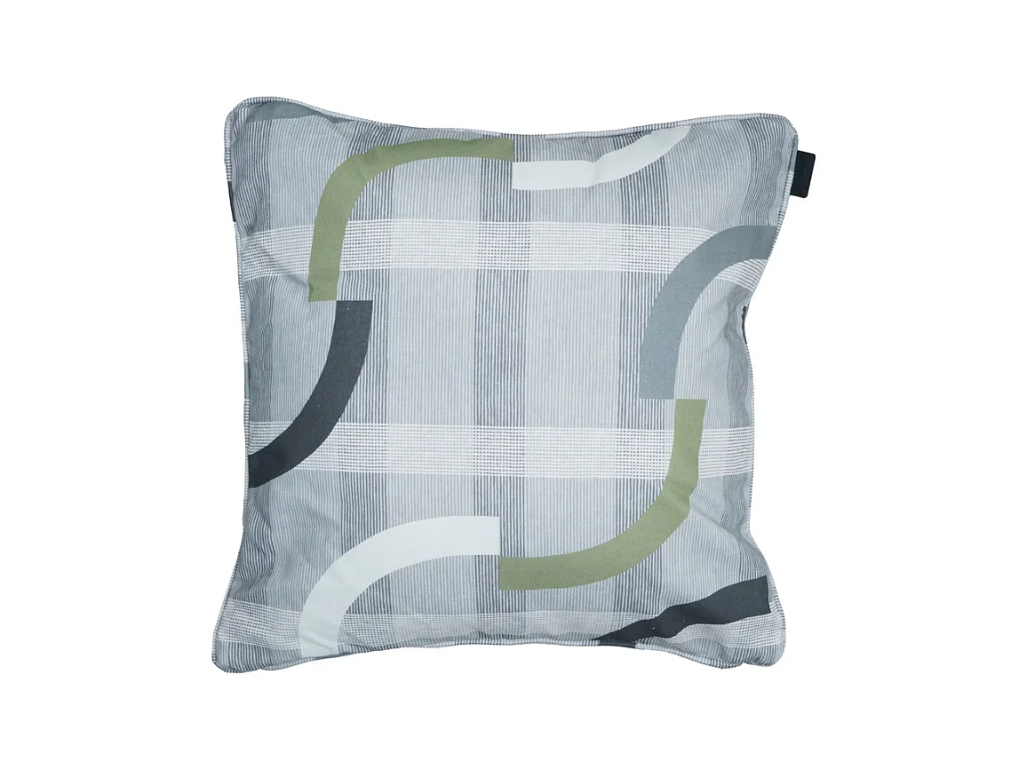 Coussin décoratif Tess sauge - Env. 50x50 cm - Lot de 4