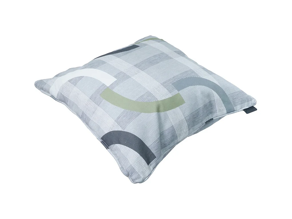 Coussin décoratif Tess sauge - Env. 50x50 cm - Lot de 4