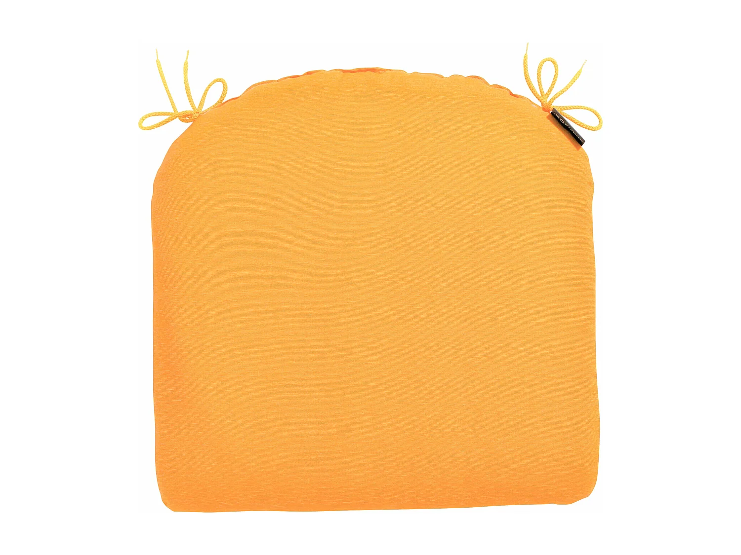 Coussin d'assise Panama doré brillant - Environ 46 x 48 cm - Lot de 4