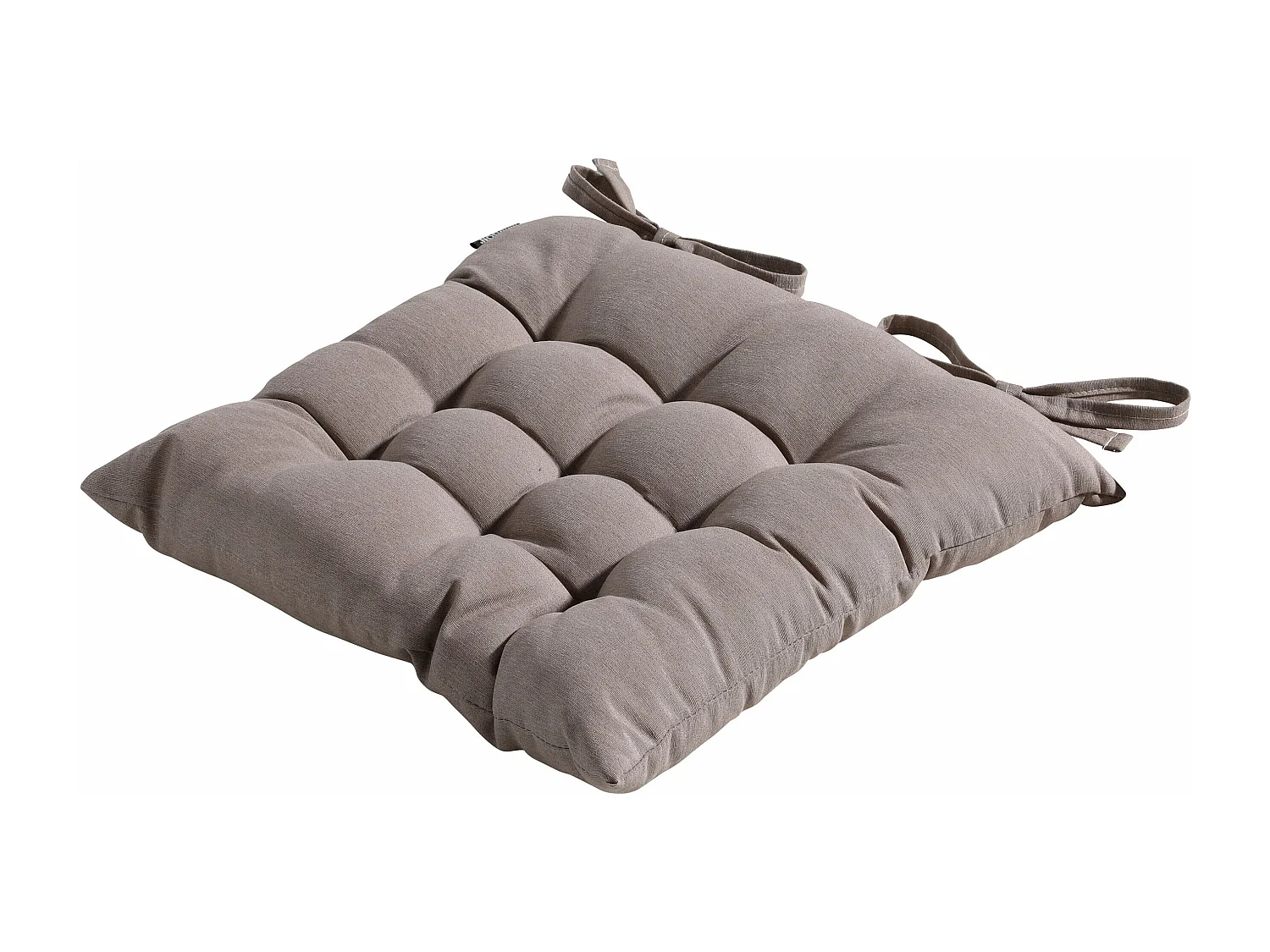 Zitkussen Toscane Panama taupe - Ca. 46x46 cm - Set van 4