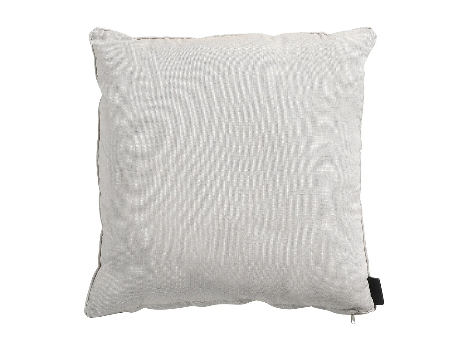 Coussin décoratif en lin Panama - Environ 60x60 cm - Lot de 4