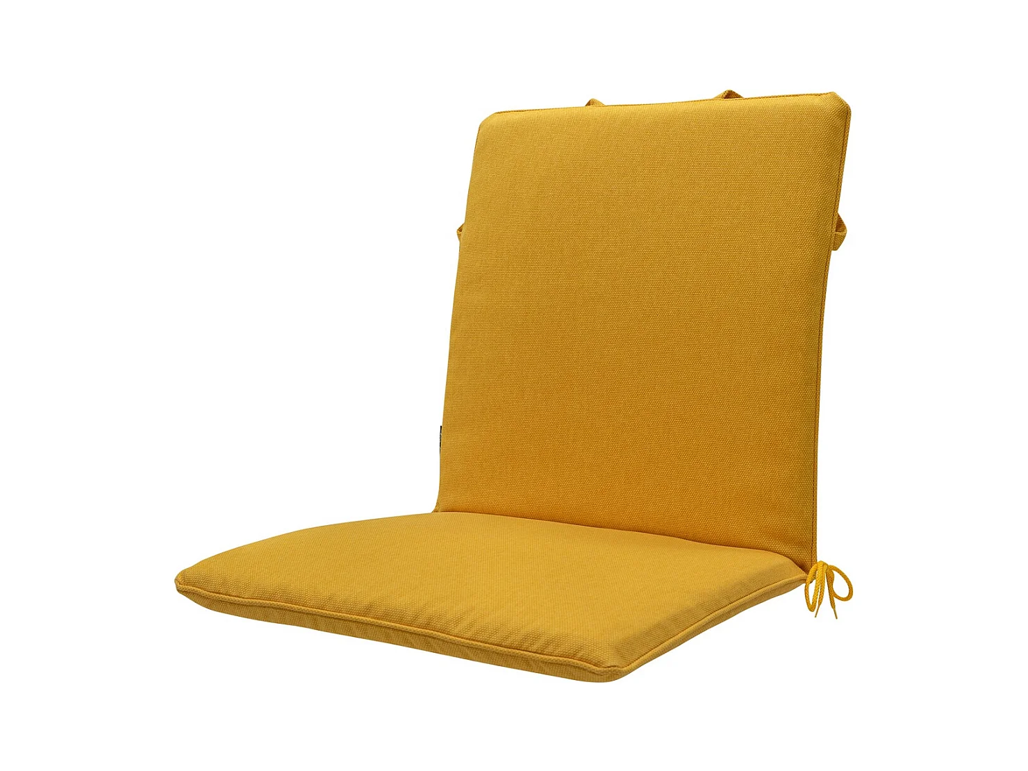 Coussin de chaise empilable Toile dorée éco+ - Env. 97x49 cm - Lot de 4