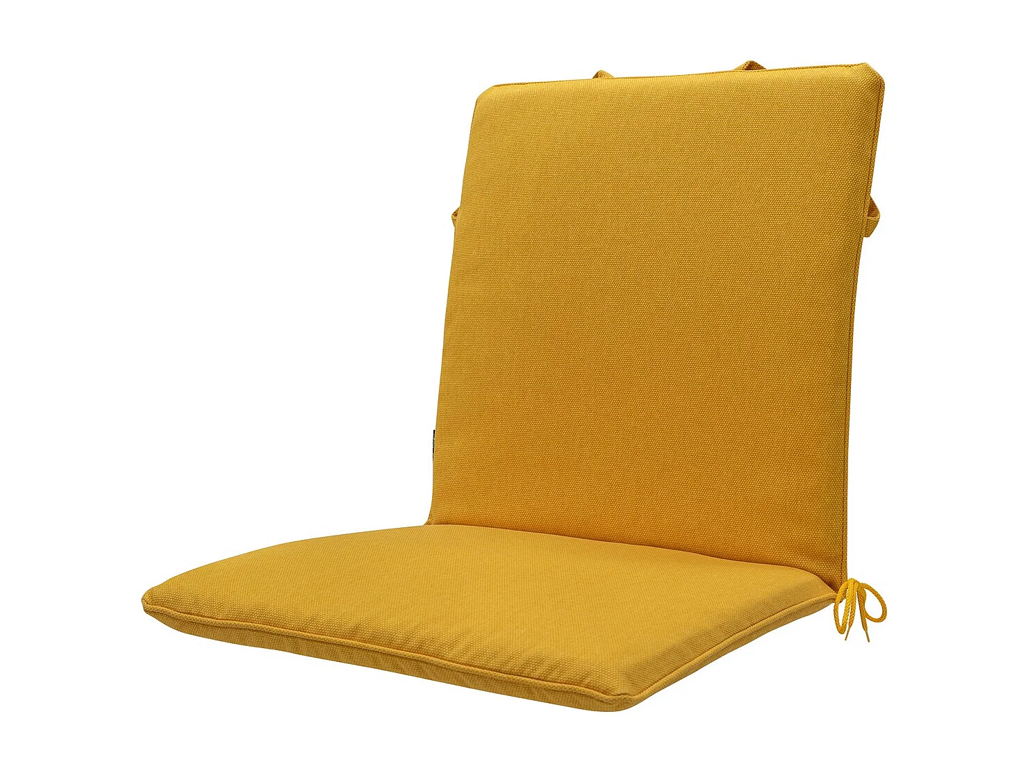 Coussin de chaise empilable Toile dorée éco+ - Env. 97x49 cm - Lot de 4