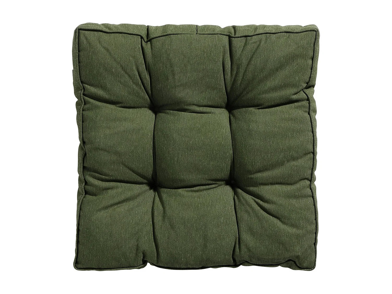 Zitkussen Florance Panama green - Ca. 47x47 cm - Set van 4