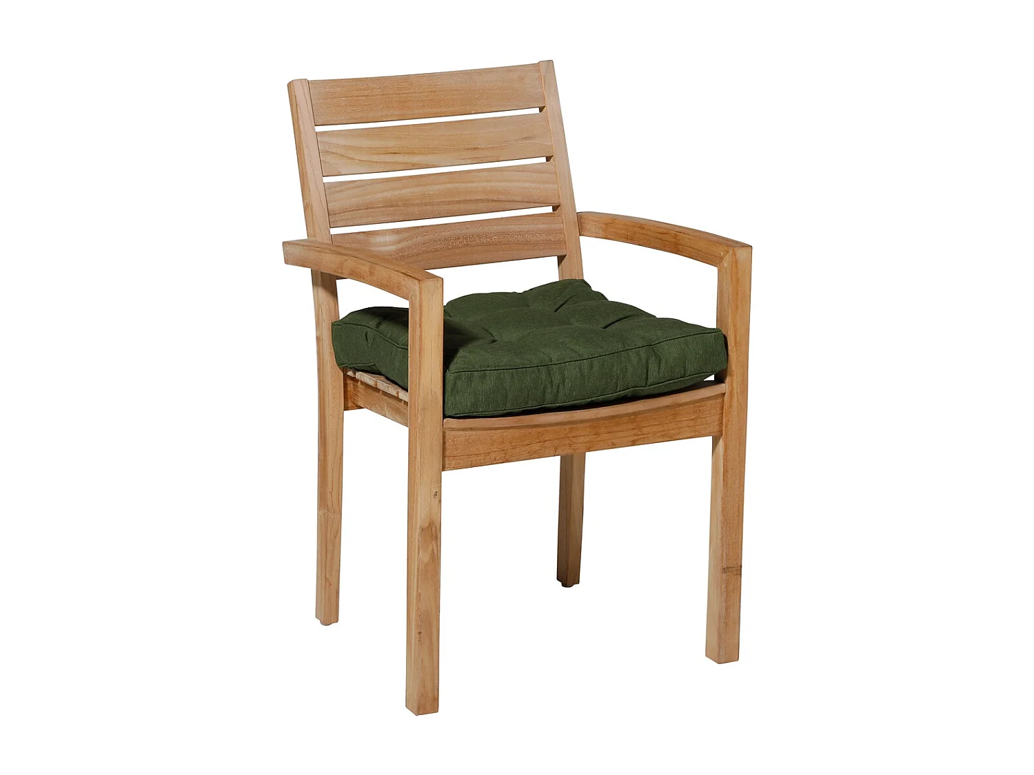 Zitkussen Florance Panama green - Ca. 47x47 cm - Set van 4