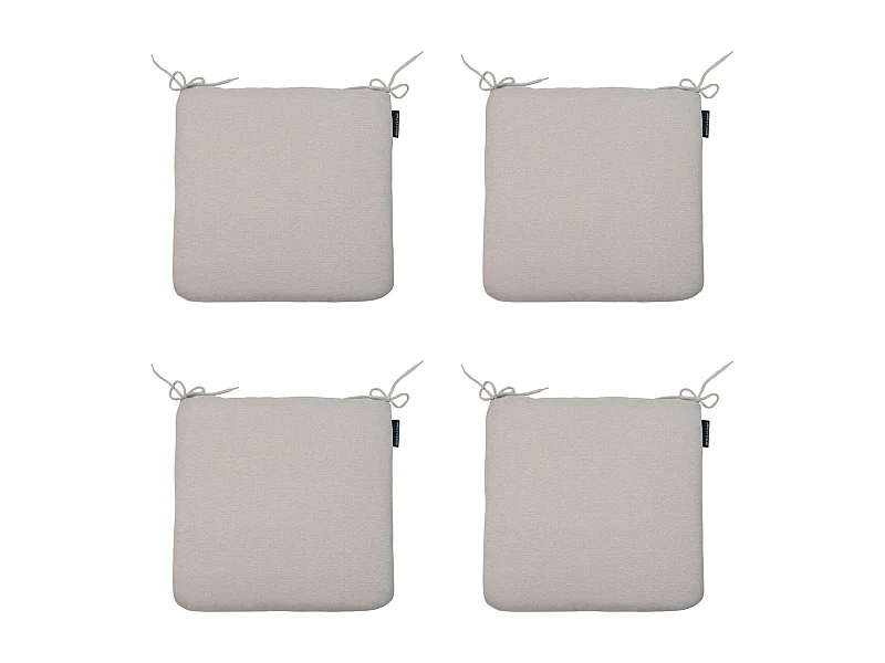 Zitkussen Napels taupe - Ca. 40x40 cm - Set van 4