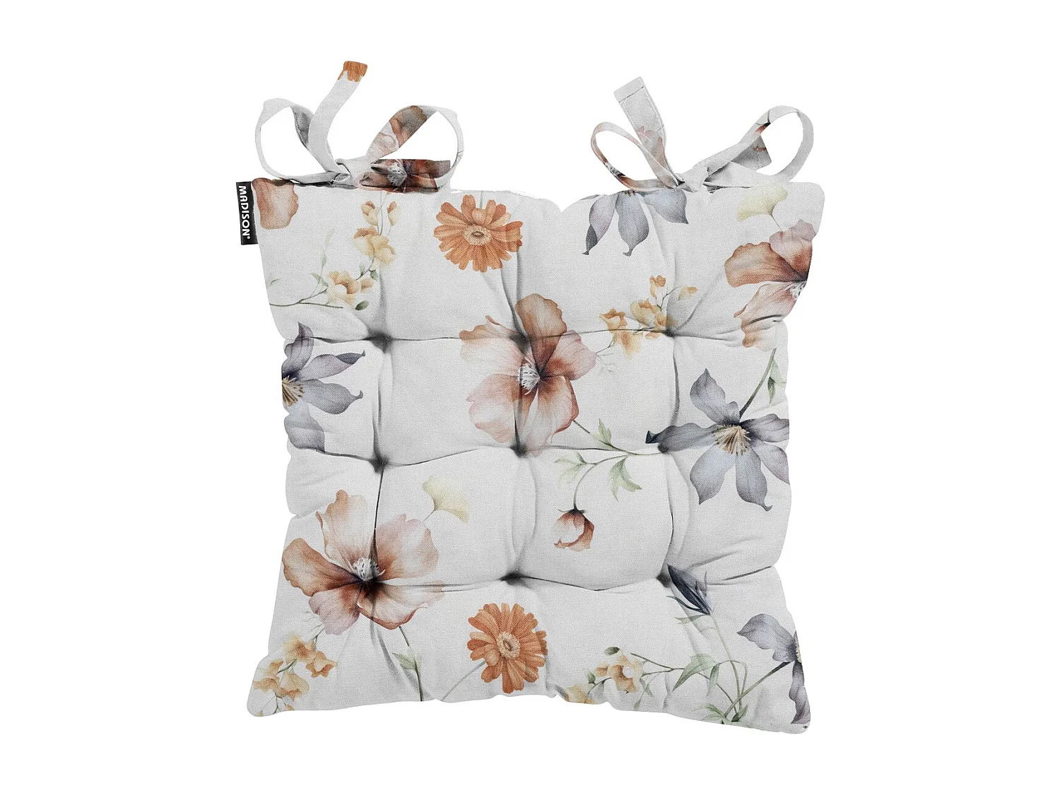 Sitzkissen Toskana Florina natur - Ca. 46x46 cm - 4er Set