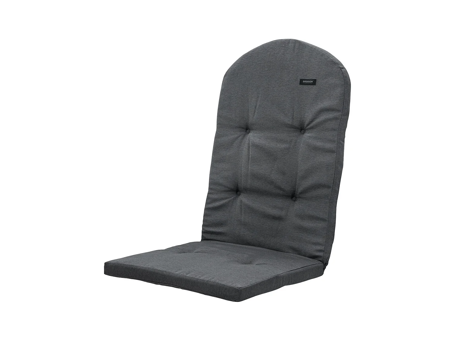 Coussin de jardin Bearchair Panama gris - Environ 128 x 48 cm - Lot de 4