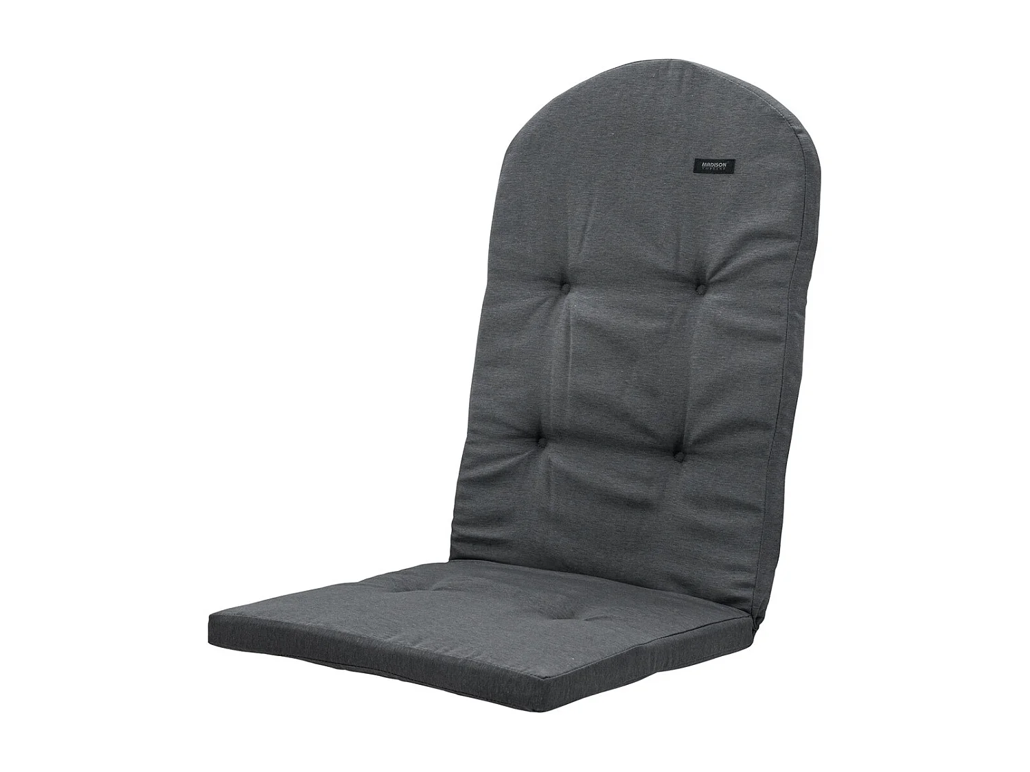 Coussin de jardin Bearchair Panama gris - Environ 128 x 48 cm - Lot de 4