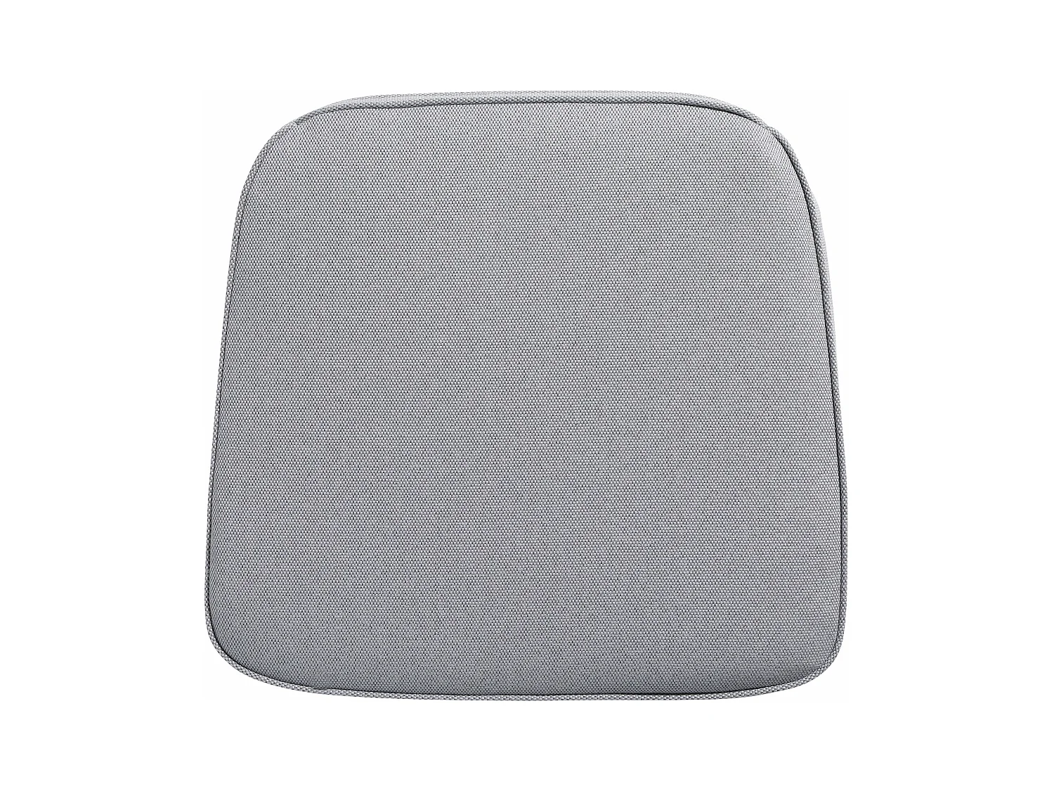 Coussin d'assise Wicker Manchester gris clair - Env. 48 x 48 cm - Lot de 4