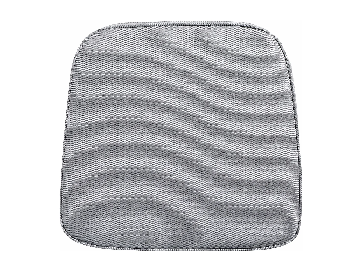 Coussin d'assise Wicker Manchester gris clair - Env. 48 x 48 cm - Lot de 4